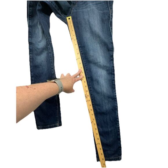 BKE Payton Ankle Skinny Jeans Women Size 29R Blue Dark Wash Denim - Picture 8 of 9